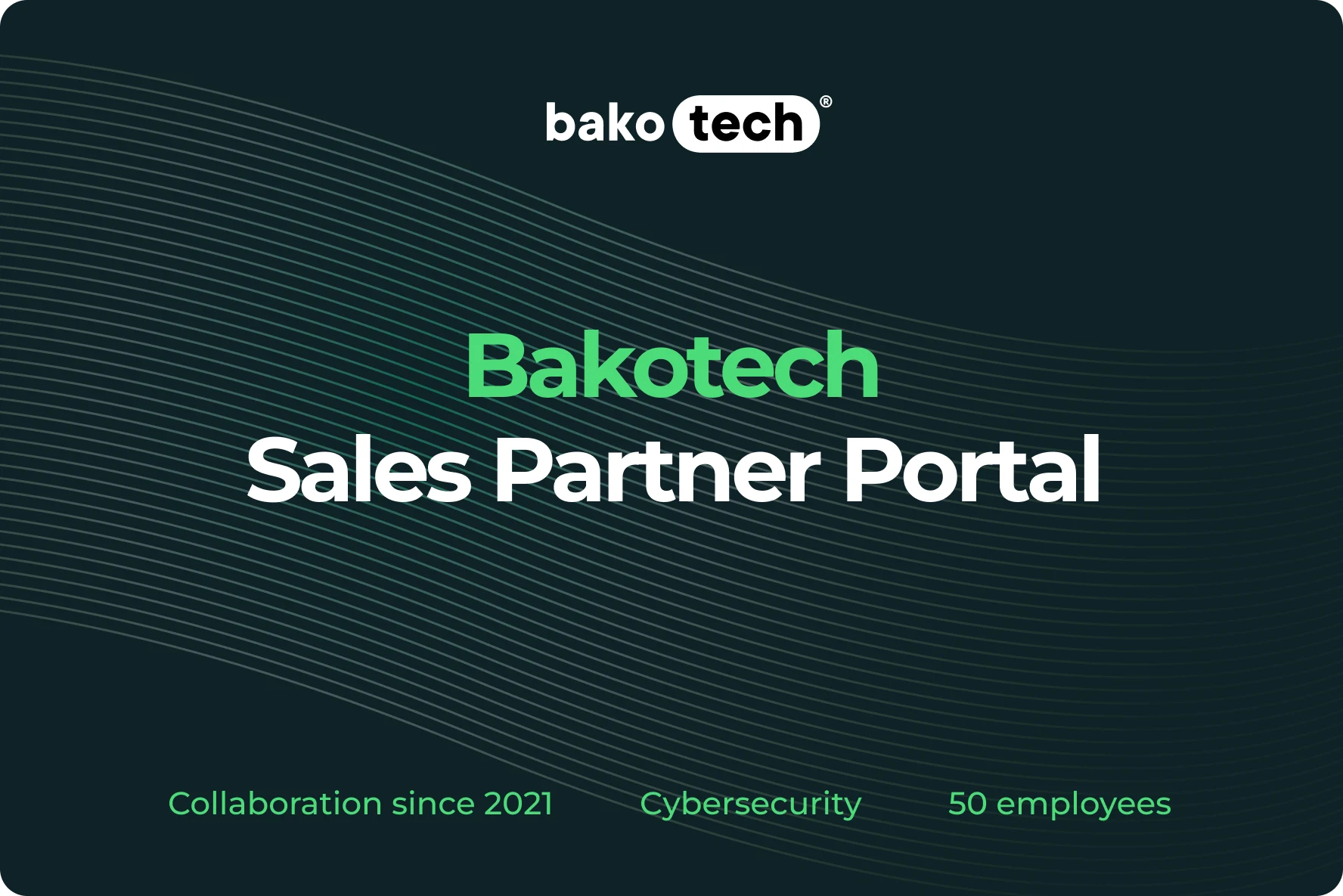 Bakotech Sales Partner Portal by Webchefs